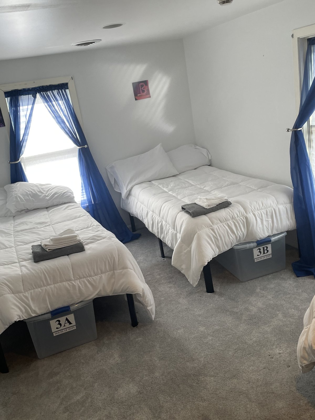 Bedroom at House of Hope