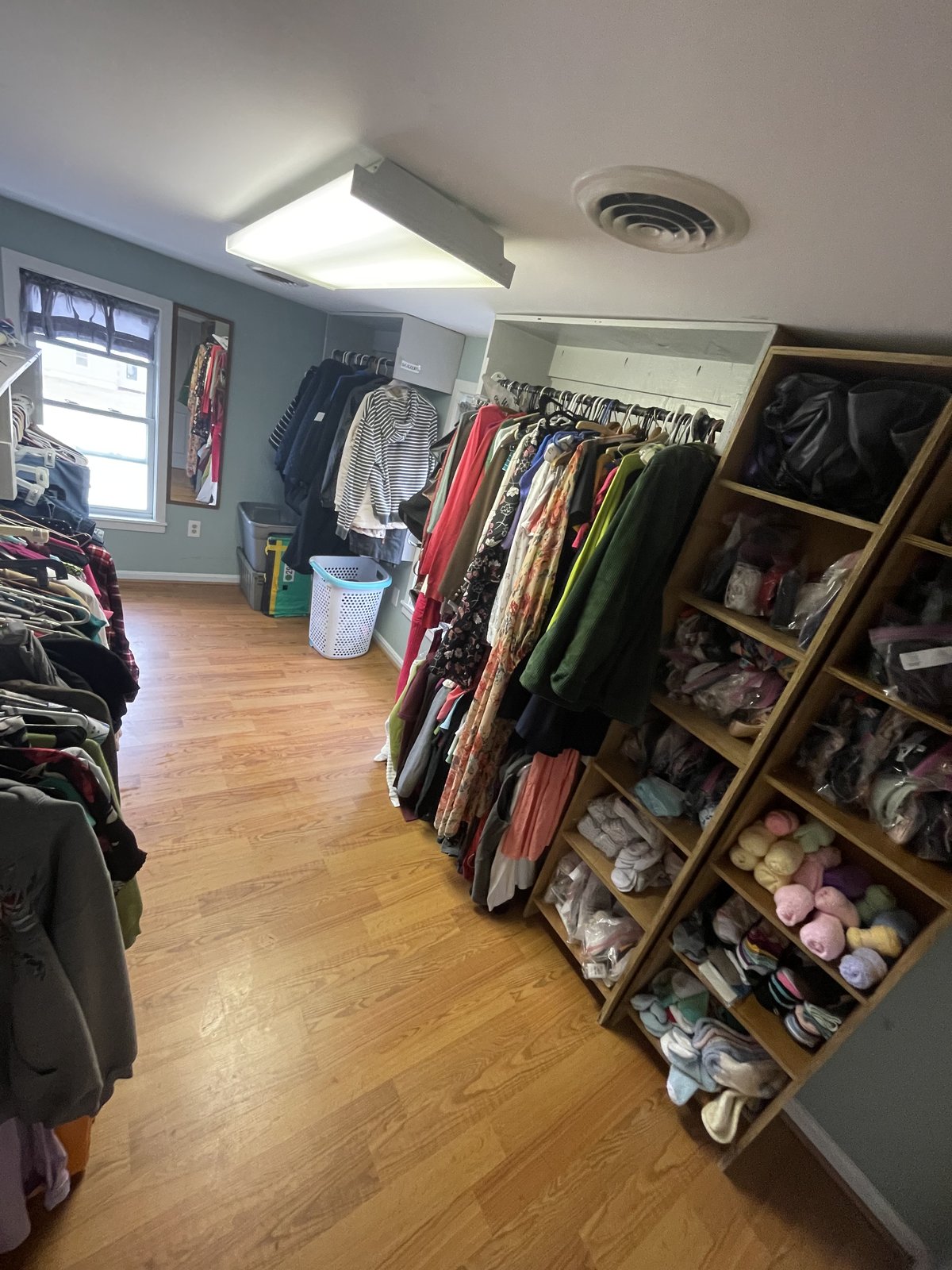 Closet at House of Hope